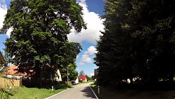 Obrázek z trasy Českou Kanadou z Nové Bystřice na hrad Landštejn