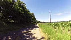 Obrázek z trasy České Budějovice - Hluboká nad Vltavou - cyklostezka po pravém břehu Vltavy