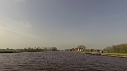 Фото с дорожки Водный видеомаршрут Лейден-Харлем, Нидерланды