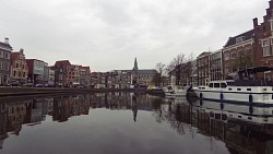 Immagine dalla pista VIDEO TOUR sulla barca, Haarlem - Amsterdam, Paesi Bassi