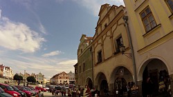 Picture from track Historical centre of Unesco World Heritage Site Telč