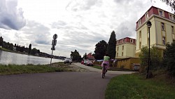 Imagen de ruta En bicicleta o a pie Týn nad Vltavou es igual de agradable!