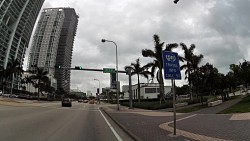 Bilder aus der Strecke Von Miami Beach zu Downtown