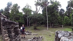 Bilder aus der Strecke Chacchoben Ruinen, Costa Maya, Mexiko