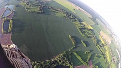 Obrázek z trasy Let balónem okolo Hradce Králové s Hembalónem