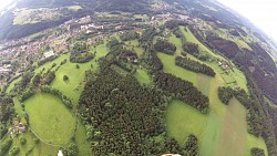 Obrázek z trasy Přelet balónem nad Jizerskými horami