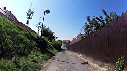 Bilder aus der Strecke Mikulov – Spaziergang durch den historischen Dorfplatz zum Heiligen Berg