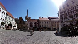 Obrázok z trasy Mikulov - procházka z historického námestia cez Svätý kopček