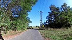 Obrázok z trasy Cyklistický okruh Mikulov - Ottenthal: "Mikulov z druhej strany hranice"