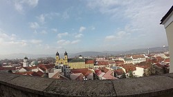 Obrázok z trasy Trenčín - prechádzka od zimného štadióna, cez centrum až na hrad.