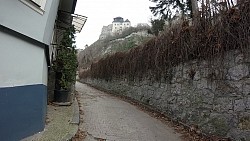Obrázok z trasy Trenčín - prechádzka od zimného štadióna, cez centrum až na hrad.