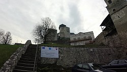 Bilder aus der Strecke Trenčín - Spaziergang vom Eishockey-Stadion bis zum Schloss