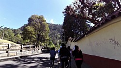 Bilder aus der Strecke Von La Candelaria aus zum Berg Monserrat