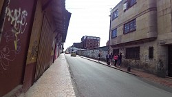 Obrázek z trasy Bogota - krátká procházka po La Candelaria
