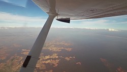 Obrázek z trasy Letadlem z Canaimy přes Salto Angel do Ciudad Bolivaru