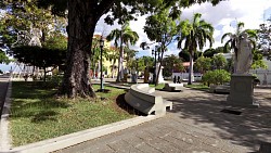 Bilder aus der Strecke Ciudad Bolivar - historisches Zentrum