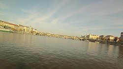 Bilder aus der Strecke Schifffahrt Praha, Podolí – Štvanice