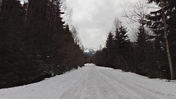Obrázek z trasy Na běžkách z Pece přes Hnědý vrch, Lesní a Pražskou boudu a Peckou samotu zpět do Pece pod Sněžkou