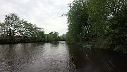 Obrázek z trasy Po řece Medem od delty Labe do Otterndorfu
