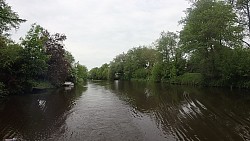Obrázek z trasy Po řece Medem od delty Labe do Otterndorfu