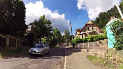 Bilder aus der Strecke Luthers Weg von Eisenach zur Burg Wartburg