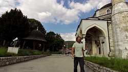 Obrázek z trasy Pljevlja - mešita Husejna Pašiny