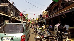 Bilder aus der Strecke Siem Reap - Spaziergang durch Pub street