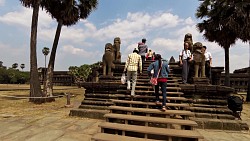 Bilder aus der Strecke Siem Reap und Angkor Wat