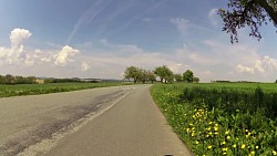 foto van de route Dačice – over Kázek tot Kostelní Vydří – langs de vijverscascade – Dačice