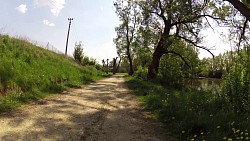 foto van de route Dačice – over Kázek tot Kostelní Vydří – langs de vijverscascade – Dačice